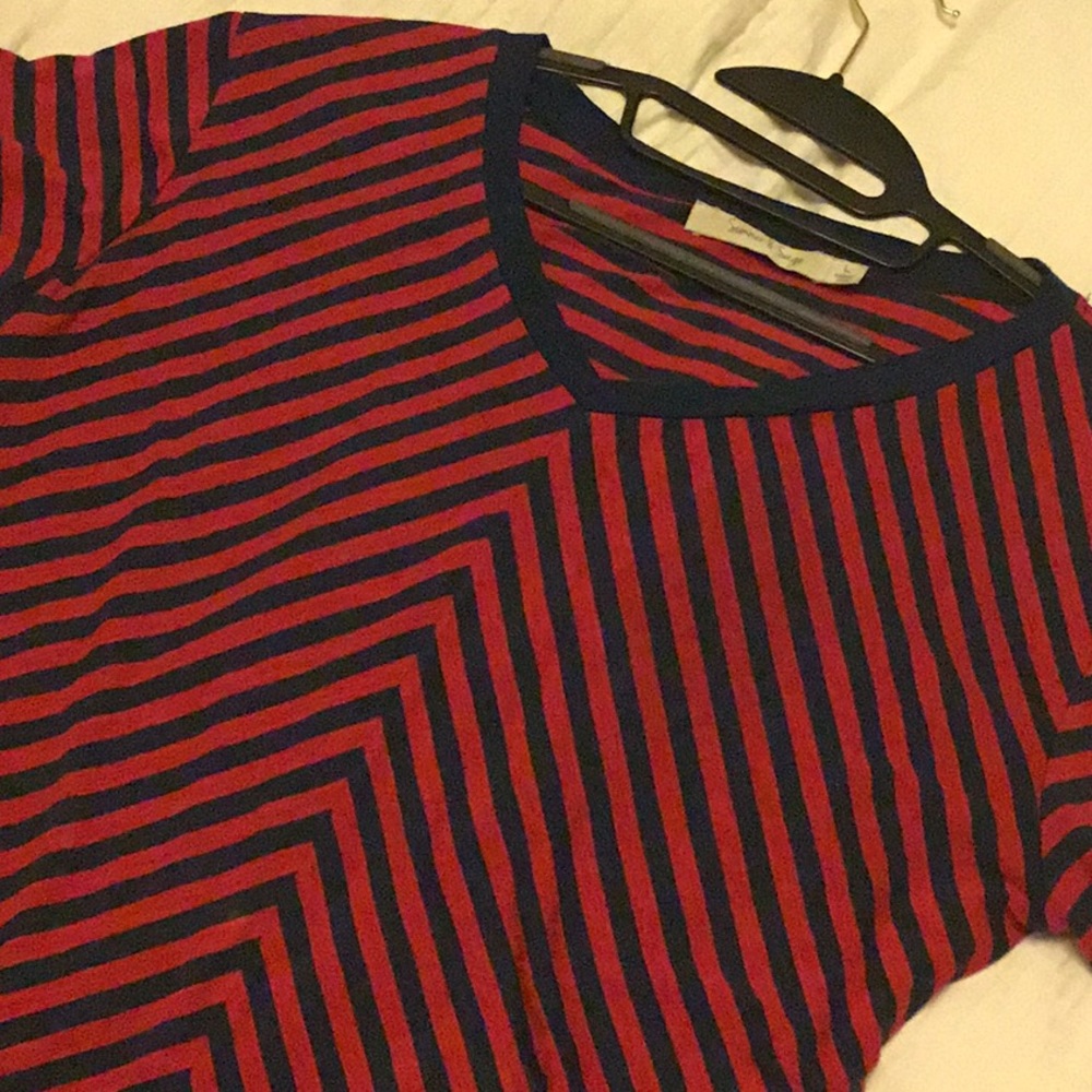 V-neck top